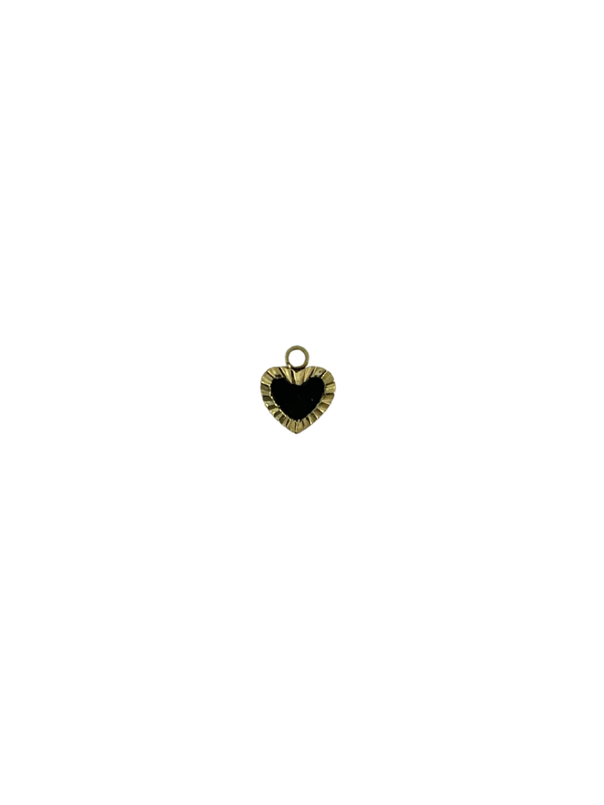 CHARM MINI COEUR NOIR