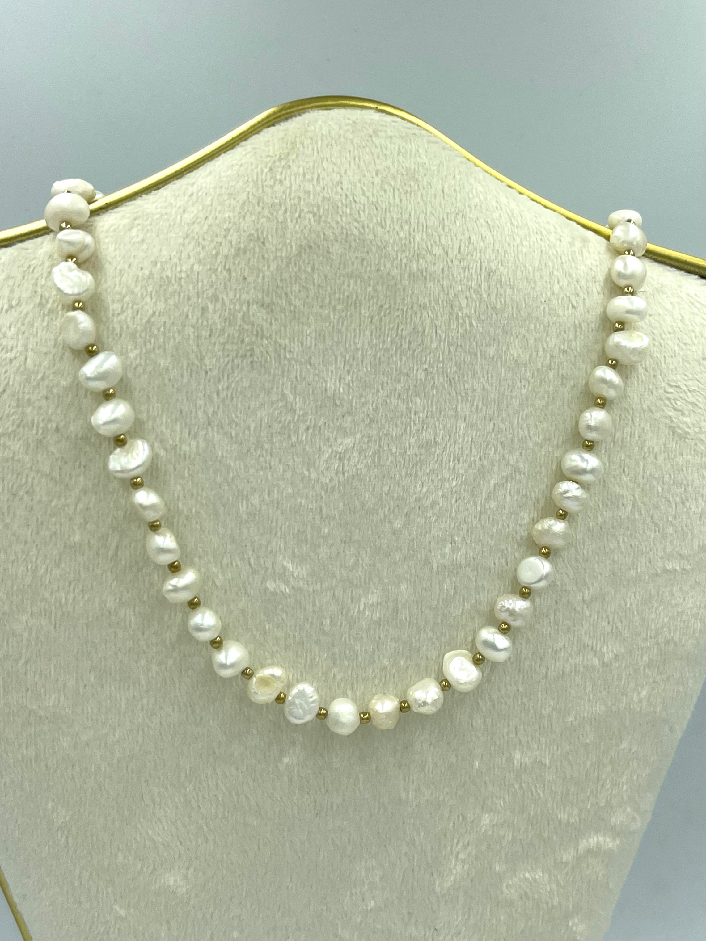 COLLIER PERLE D'EAU DOUCE